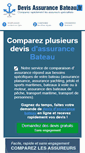 Mobile Screenshot of devis-assurance-bateau.fr